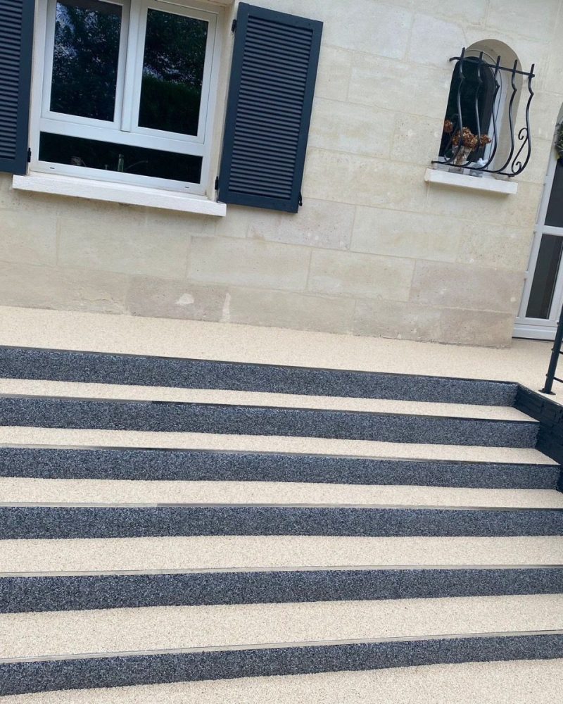 Escalier en résine